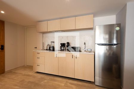 Cocina de apartamento para alugar com 1 quarto, 38m² em Roma Norte, Ciudad de México