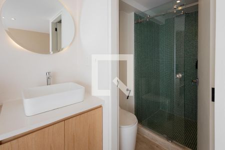 Baño  de apartamento para alugar com 1 quarto, 36m² em Roma Norte, Ciudad de México