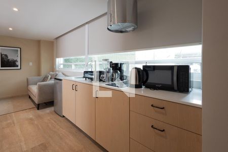 Cocina de apartamento para alugar com 1 quarto, 36m² em Roma Norte, Ciudad de México