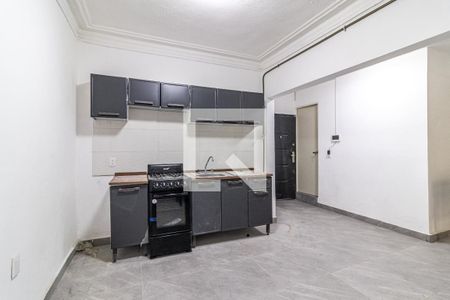 Sala - Comedor - Cocina de apartamento para alugar com 2 quartos, 60m² em Narvarte Poniente, Ciudad de México