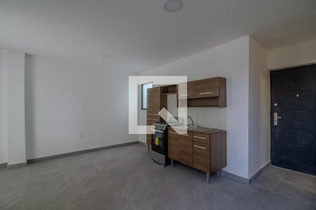 Cocina de apartamento para alugar com 2 quartos, 70m² em Narvarte Poniente, Ciudad de México