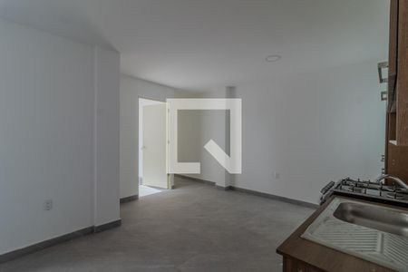 Sala - Comedor de apartamento para alugar com 2 quartos, 70m² em Narvarte Poniente, Ciudad de México