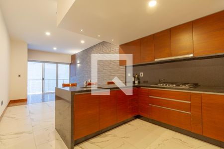 Cocina de apartamento para alugar com 1 quarto, 50m² em San Jerónimo Aculco, Ciudad de México