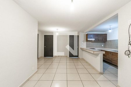 Sala - Comedor  de apartamento para alugar com 3 quartos, 79m² em Villa Gustavo A. Madero, Ciudad de México
