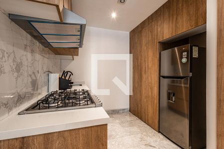 Cocina de apartamento para alugar com 1 quarto, 41m² em Roma Norte, Ciudad de México