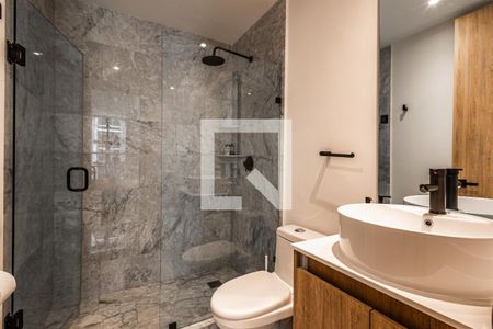 Baño de suite de apartamento para alugar com 1 quarto, 41m² em Roma Norte, Ciudad de México