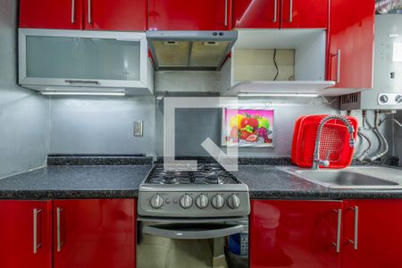 Cocina de apartamento para alugar com 3 quartos, 64m² em Agrícola Oriental, Ciudad de México
