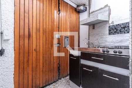 Cocina de apartamento para alugar com 1 quarto, 34m² em Jardines Del Pedregal de San Ángel, Ciudad de México