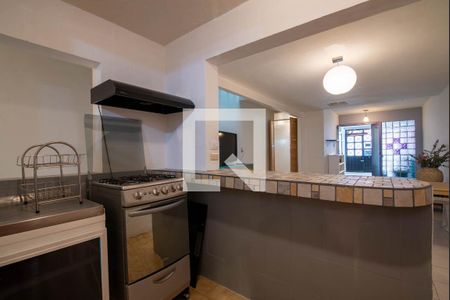 Cocina de apartamento para alugar com 1 quarto, 60m² em Postal, Ciudad de México