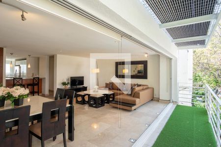 Sala - Comedor de apartamento para alugar com 2 quartos, 190m² em Polanco V Sección, Ciudad de México