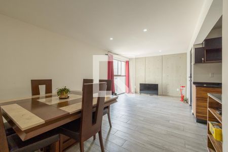 Sala - Comedor de apartamento para alugar com 3 quartos, 92m² em Roma Norte, Ciudad de México