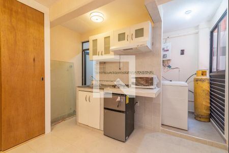 Cocina de apartamento para alugar com 1 quarto, 60m² em Cuchilla de La Joya, Ciudad de México