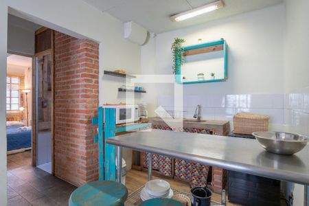 Cocina de apartamento para alugar com 1 quarto, 40m² em Narvarte Poniente, Ciudad de México