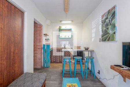 Sala - Comedor de apartamento para alugar com 1 quarto, 40m² em Narvarte Poniente, Ciudad de México