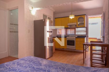 Sala - Comedor  de apartamento para alugar com 1 quarto, 29m² em Educación, Ciudad de México