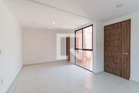 Sala - Comedor  de apartamento para alugar com 2 quartos, 55m² em El Triunfo, Ciudad de México