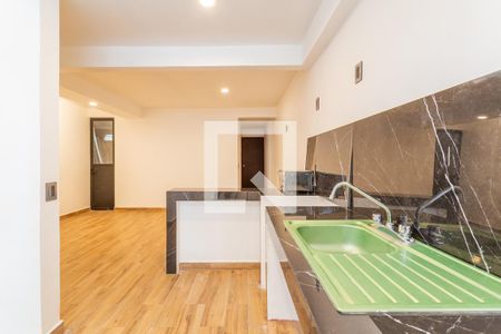 Cocina de apartamento para alugar com 2 quartos, 53m² em Pedregal de Santo Domingo, Ciudad de México