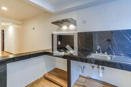 Cocina de apartamento para alugar com 2 quartos, 53m² em Pedregal de Santo Domingo, Ciudad de México