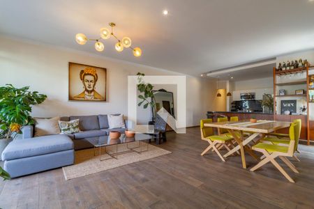 Sala - Comedor de apartamento para alugar com 3 quartos, 210m² em Roma Norte, Ciudad de México