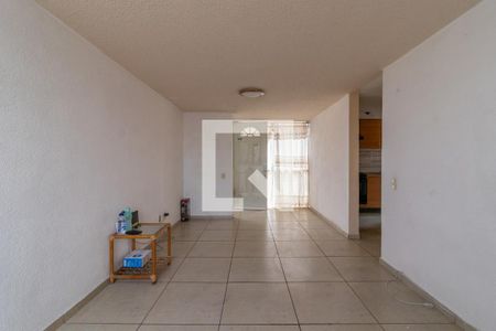 Sala - Comedor de apartamento para alugar com 2 quartos, 65m² em Santa Rosa, Ciudad de México