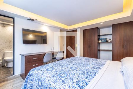 Suite  de apartamento para alugar com 1 quarto, 42m² em Campestre Churubusco, Ciudad de México