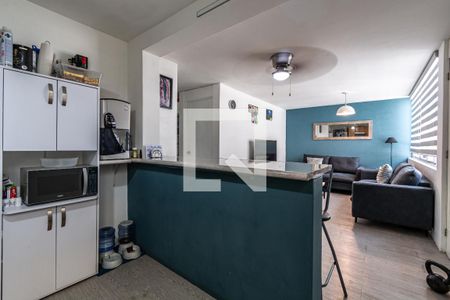 Cocina de apartamento para alugar com 2 quartos, 64m² em 007, Naucalpan de Juárez