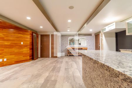 Sala - Comedor de apartamento para alugar com 3 quartos, 149m² em Florida, Ciudad de México