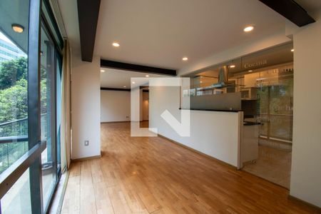 Sala - Comedor  de apartamento para alugar com 3 quartos, 280m² em Nápoles, Ciudad de México